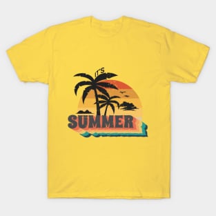 Its Summer Lets go T-Shirt